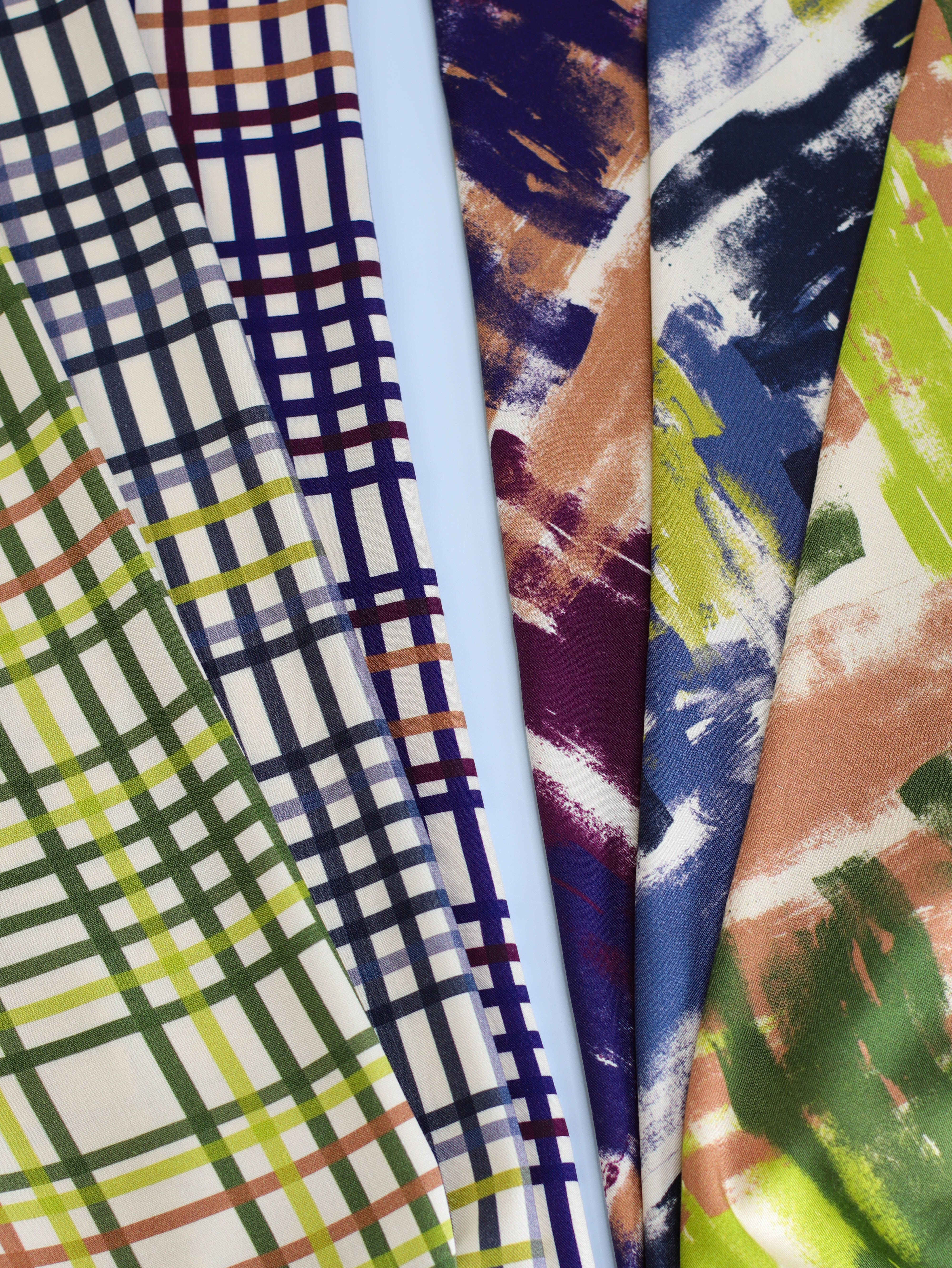Vila Grid - Viscose twill