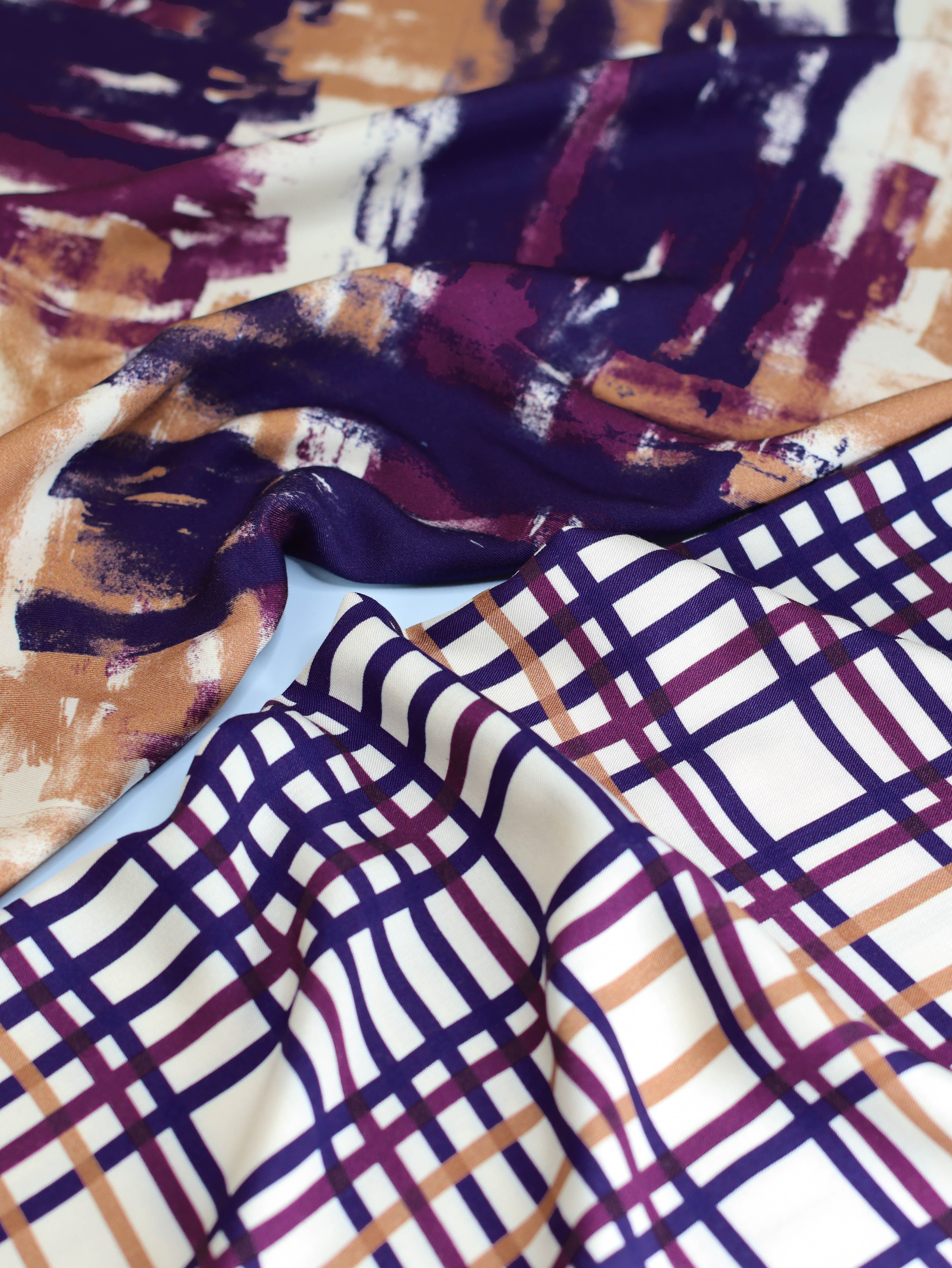 Videy Brush - Viscose twill