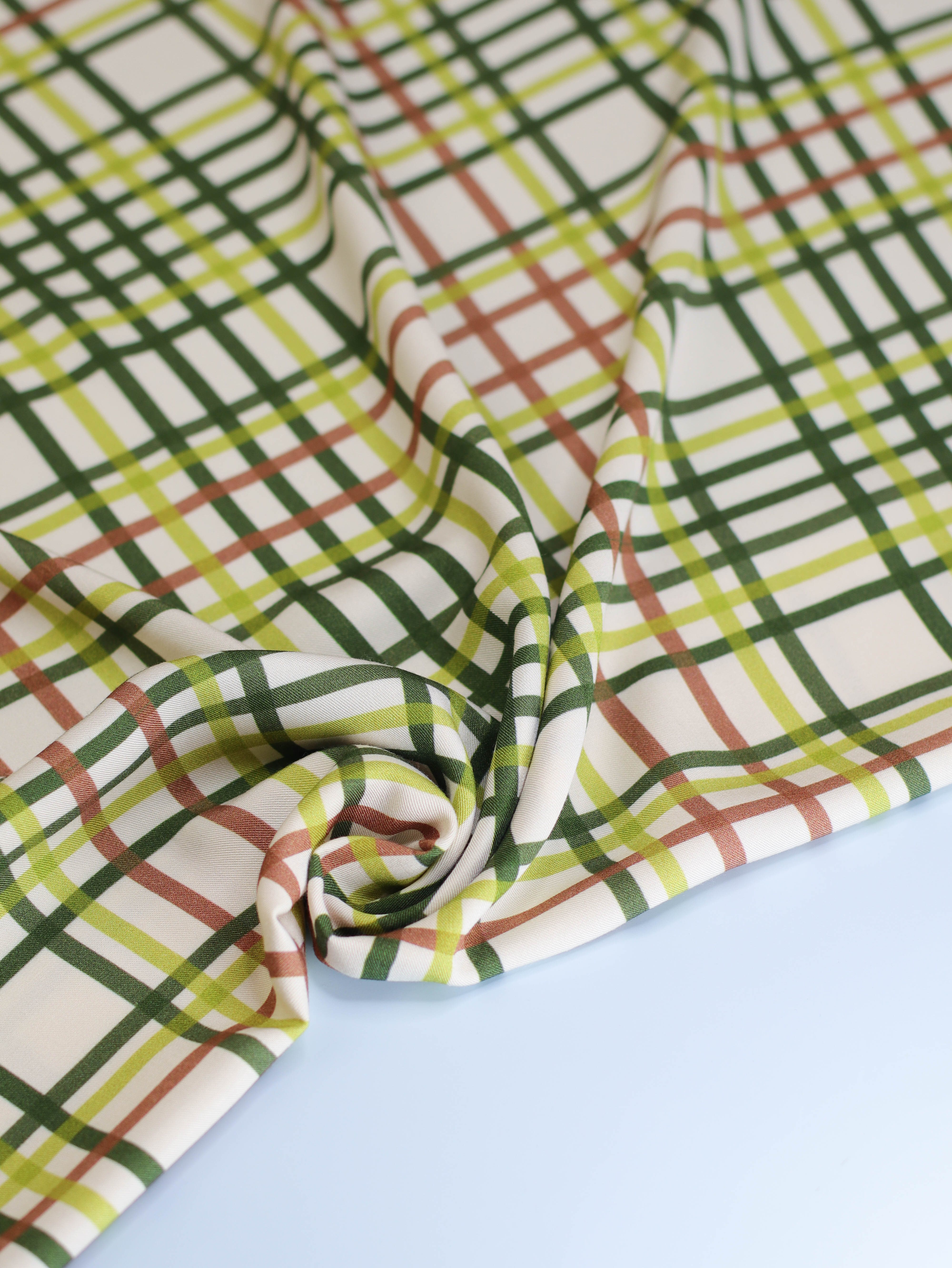 Vila Grid - Viscose twill