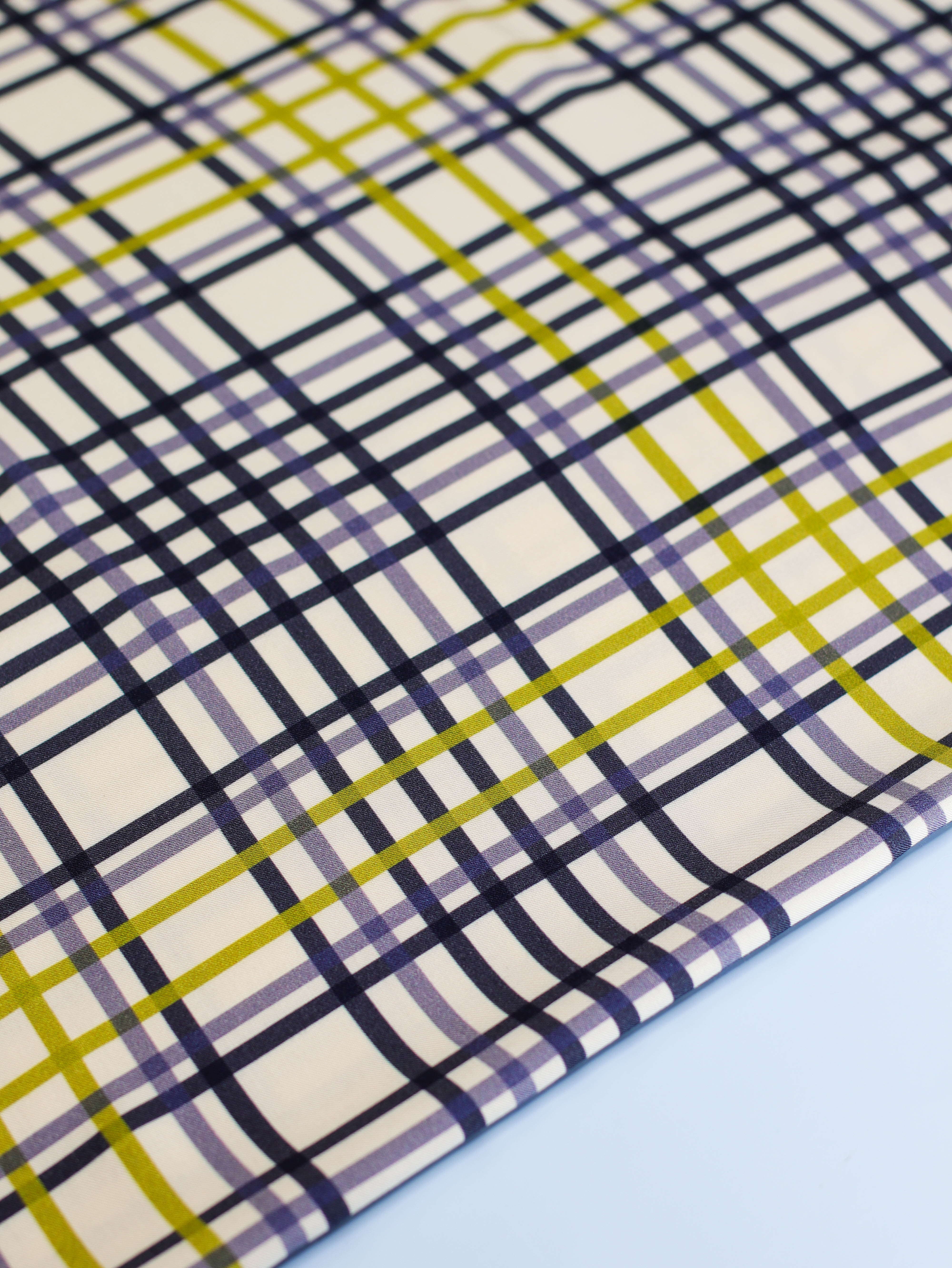 Vila Grid - Viscose twill