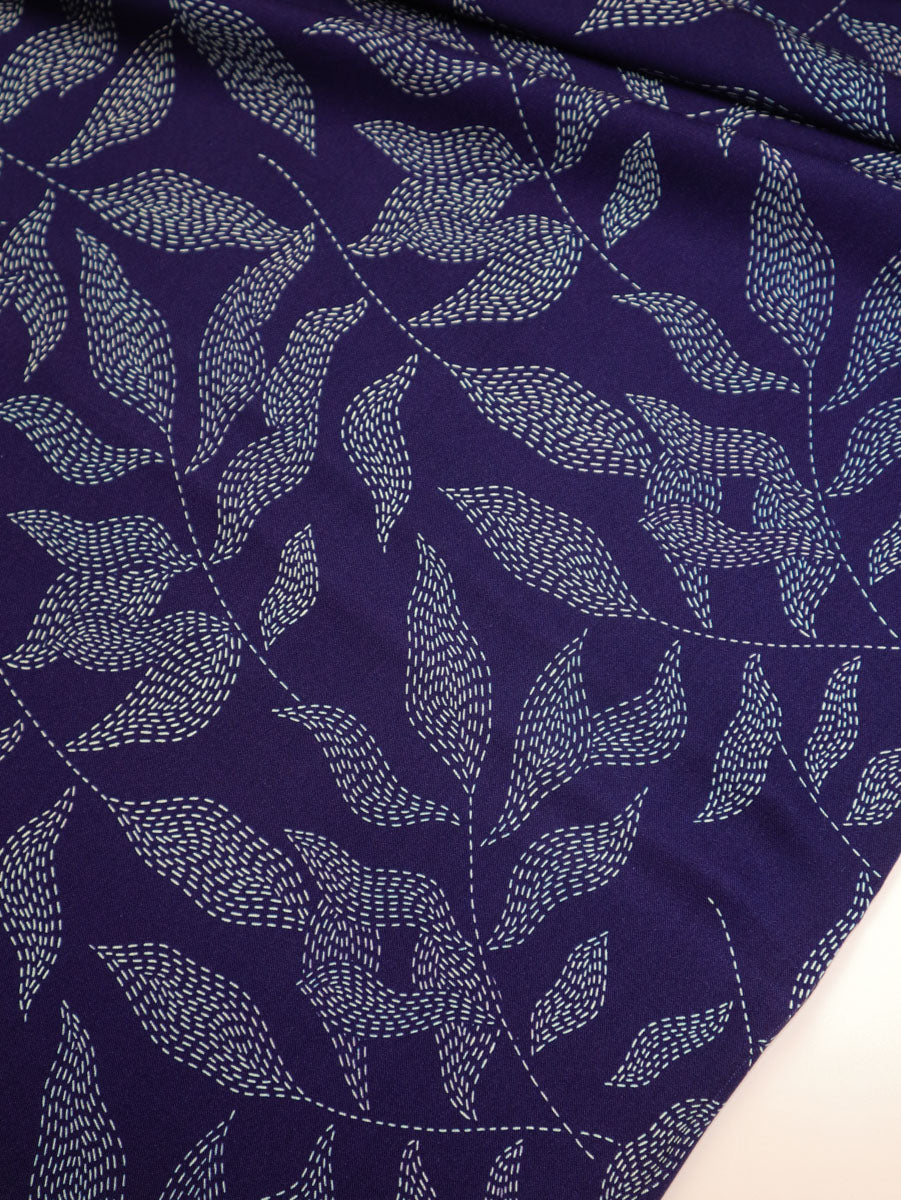 Lulu Blue - Viscose twill