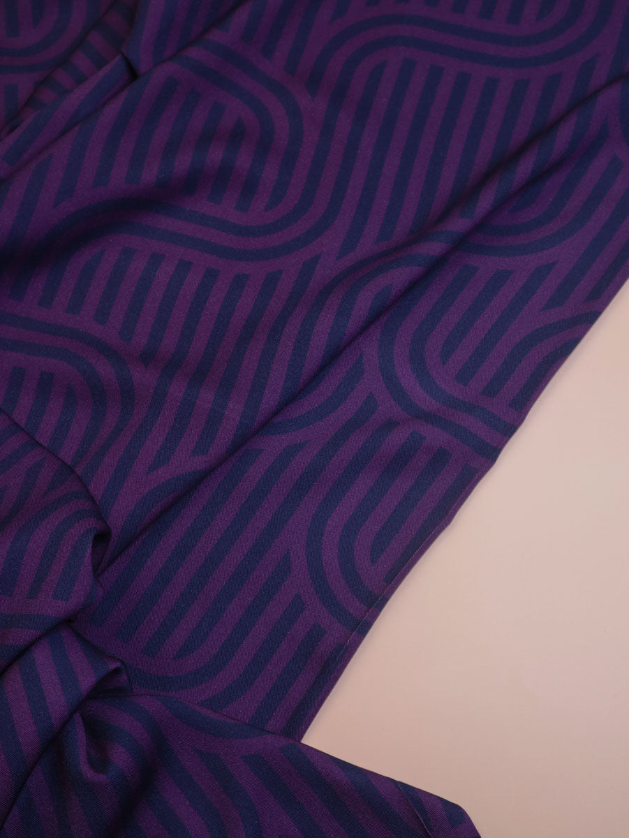 Ziggy Cerise - Viscose twill