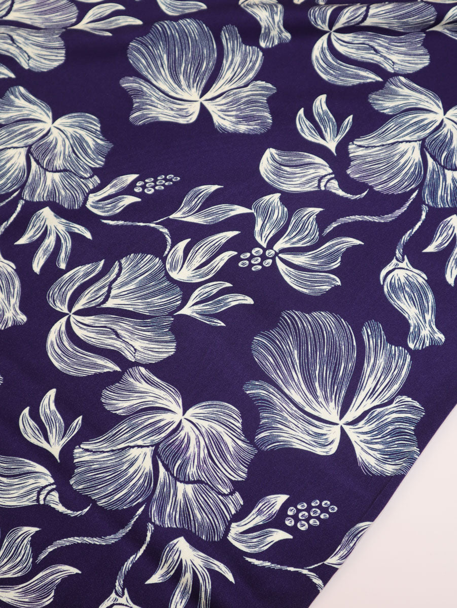 Loa Blue - Viscose twill