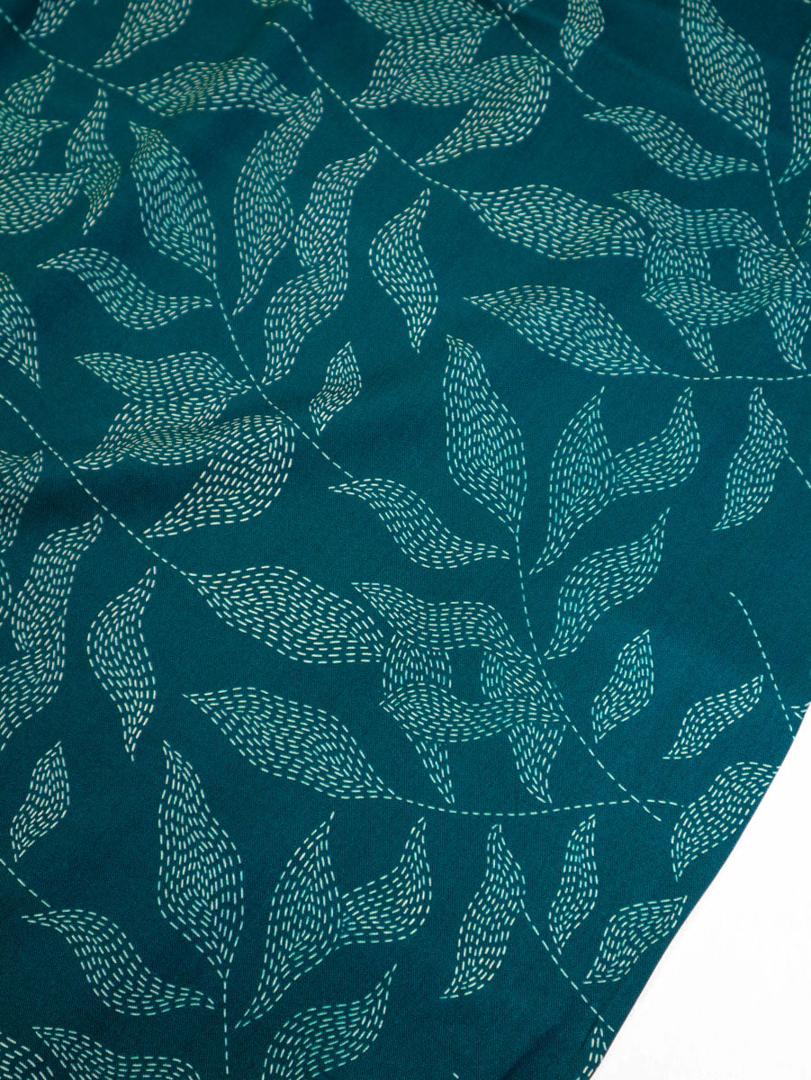 Luu Teal - Viscose twill