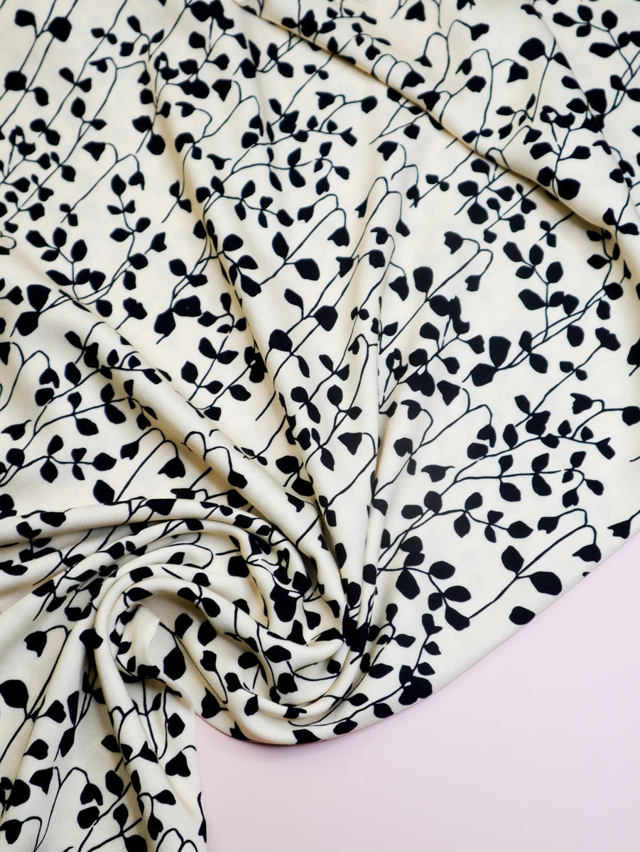 Goya Ivory - Viscose twill