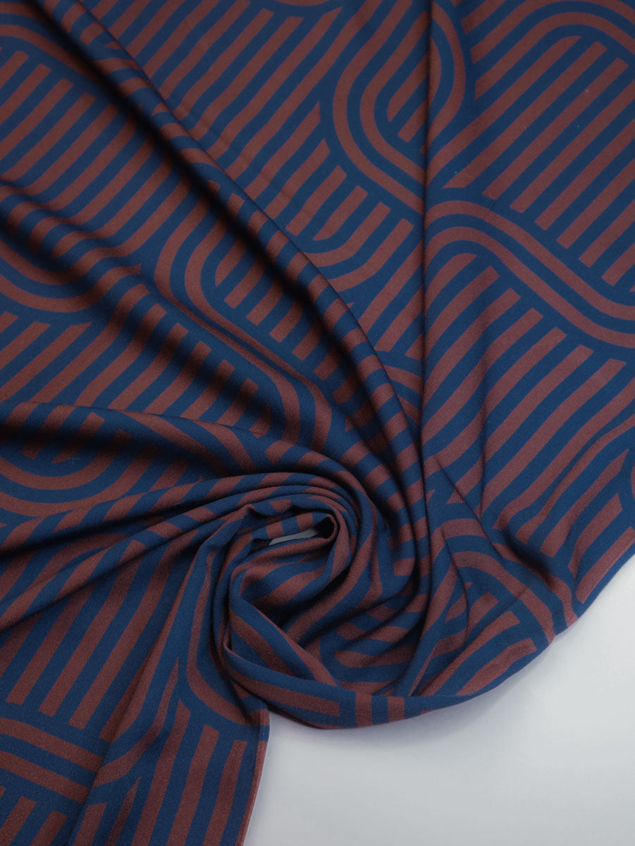 Ziggy Rust - Viscose twill