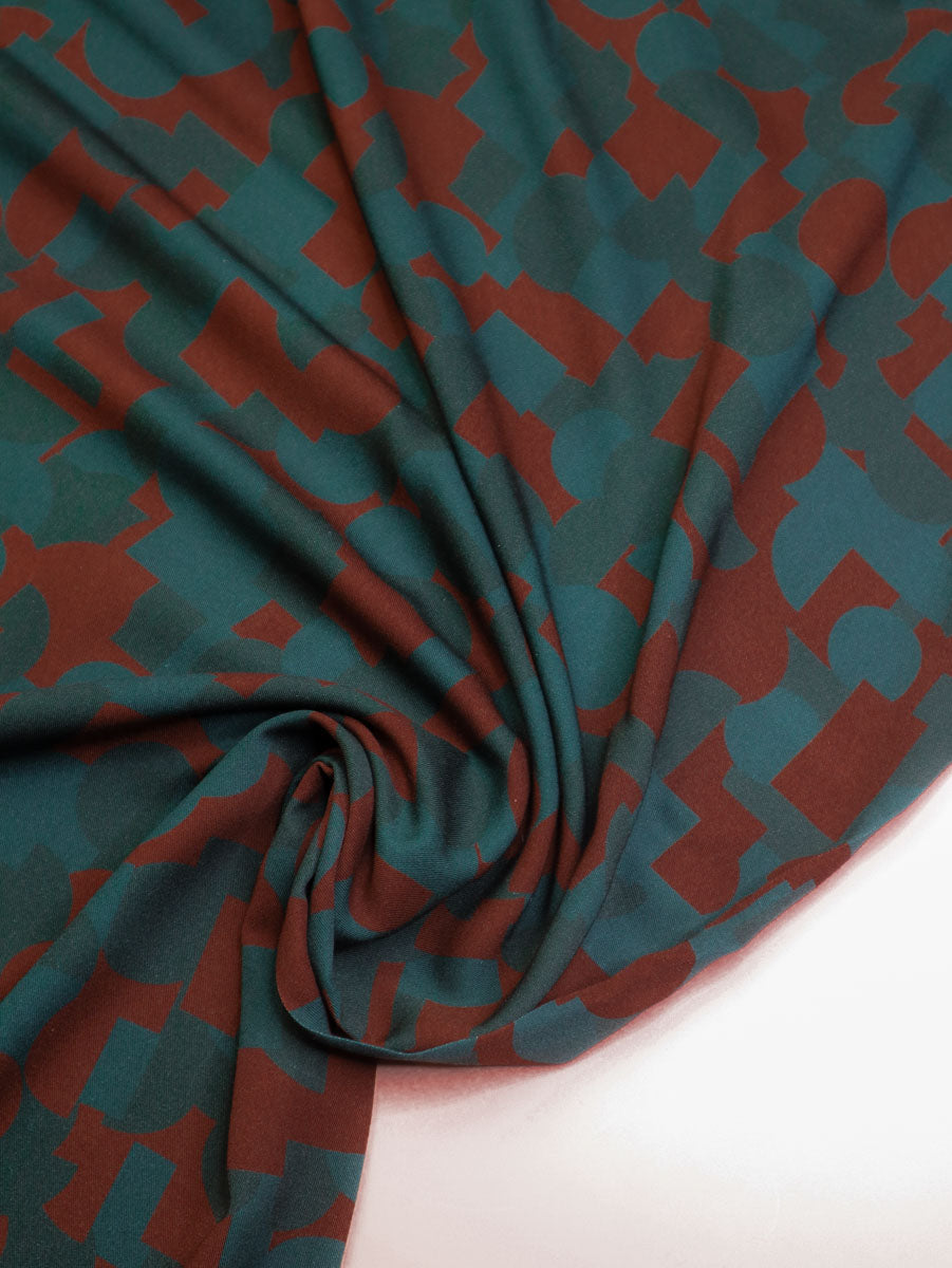 Geomania - Viscose twill