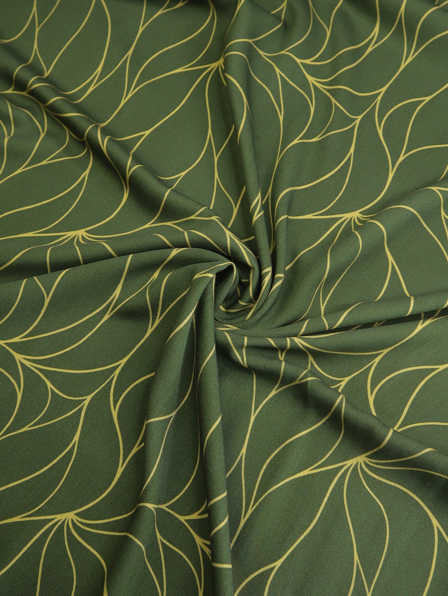 Serena Khaki - Viscose twill