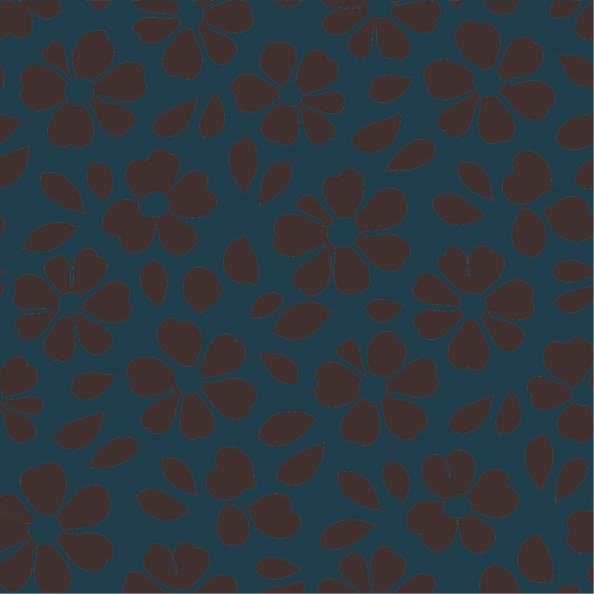 Aster Bloom Jacquard