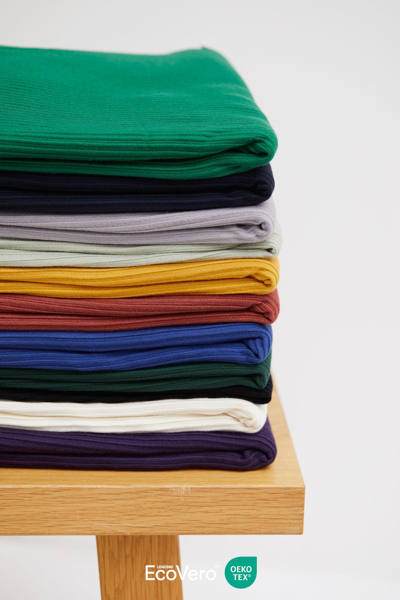 Self-stripe Ottoman Knit