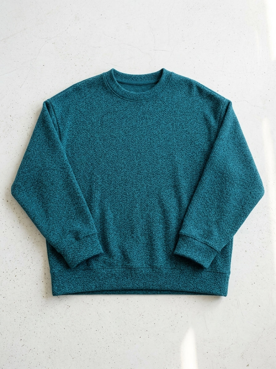 Kody Cotton Knit - Stormy Teal/Lagoon
