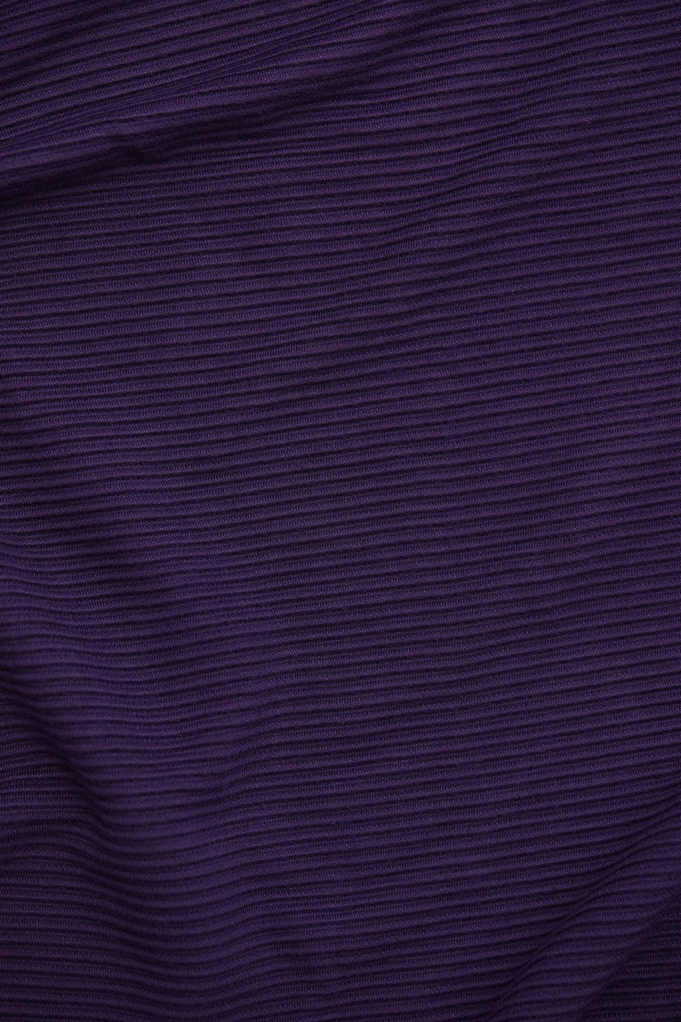 Self-stripe Ottoman Knit