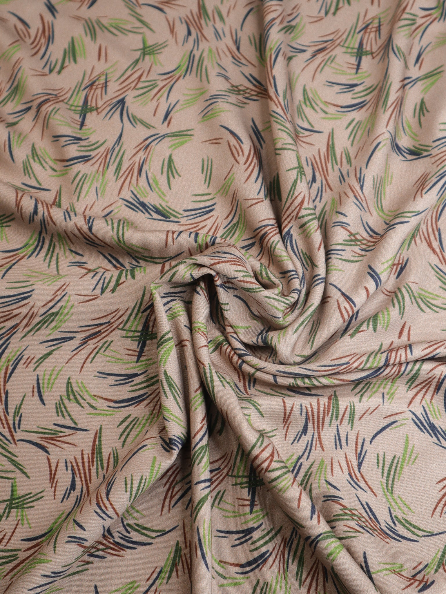 Rina Khaki - Viscose twill