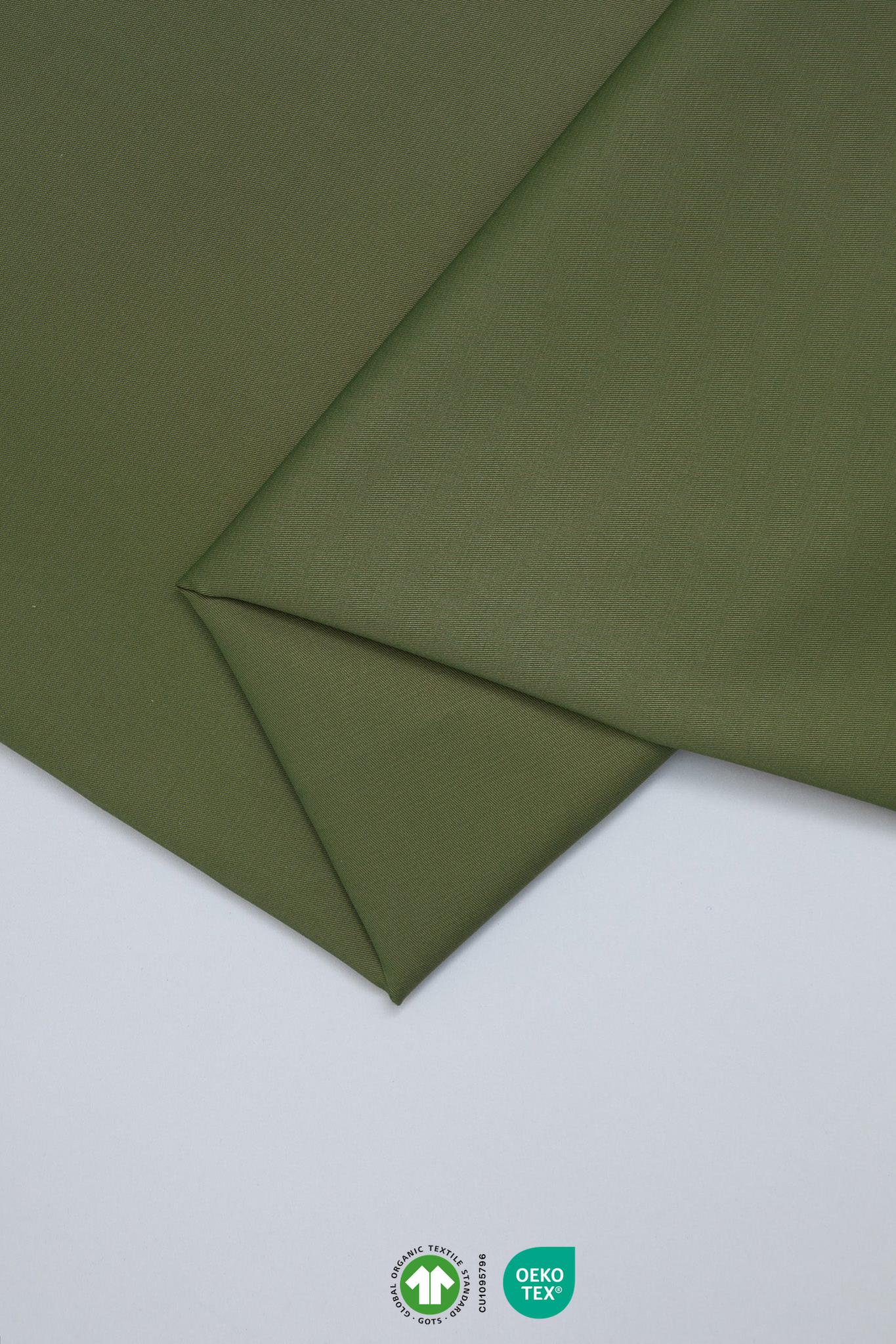 Organic Cotton Stretch Twill