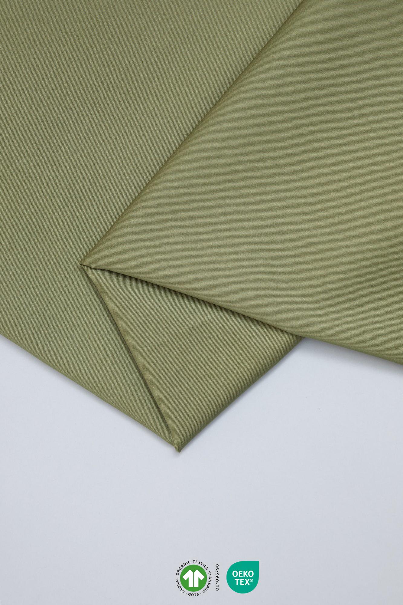 Organic Cotton Stretch Twill