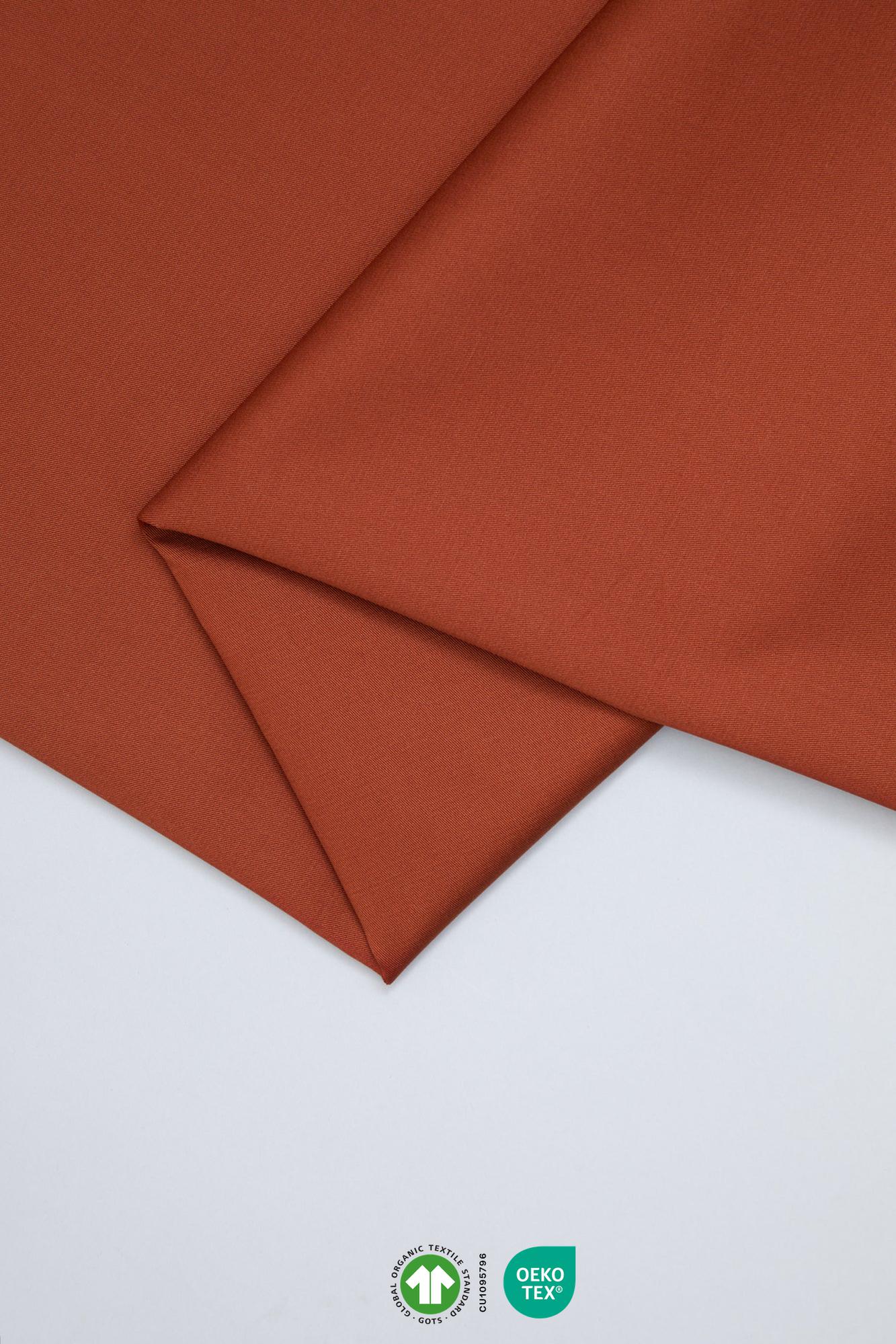 Organic Cotton Stretch Twill