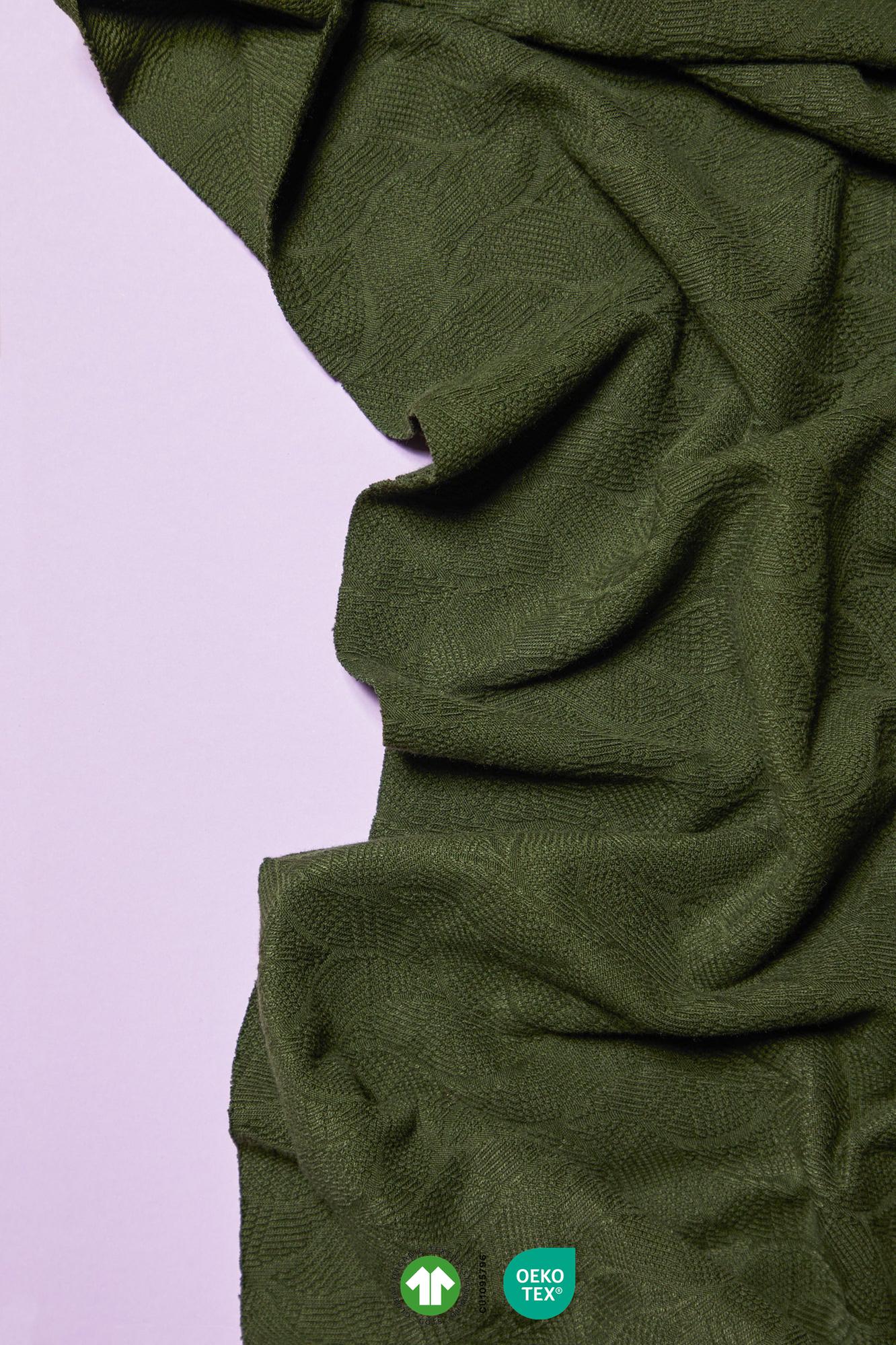 Organic Leaf Jacquard