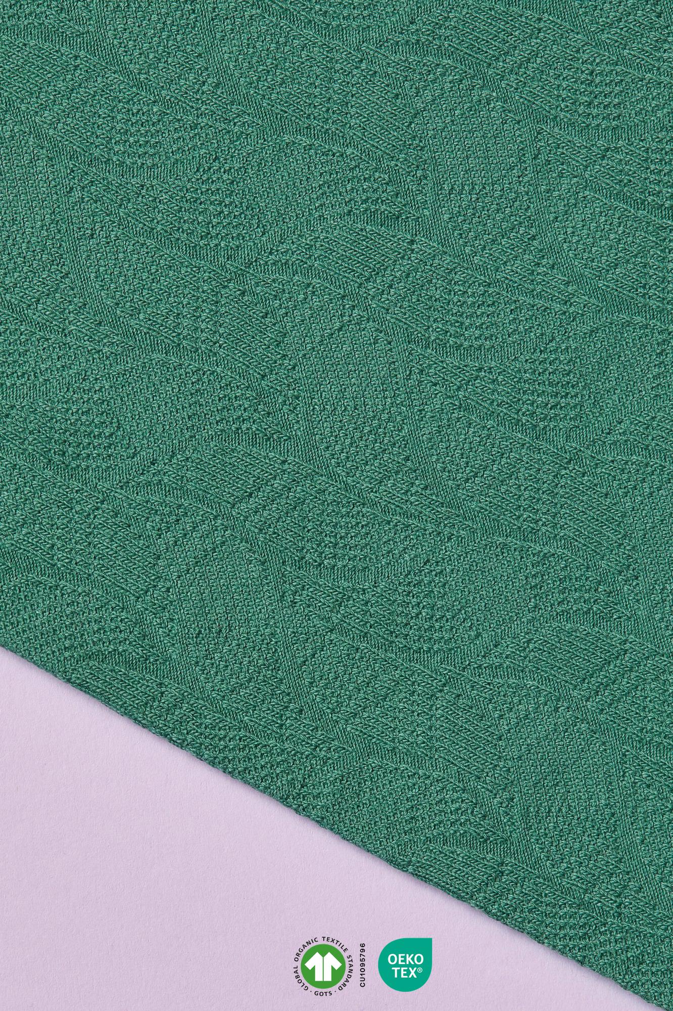 Organic Leaf Jacquard