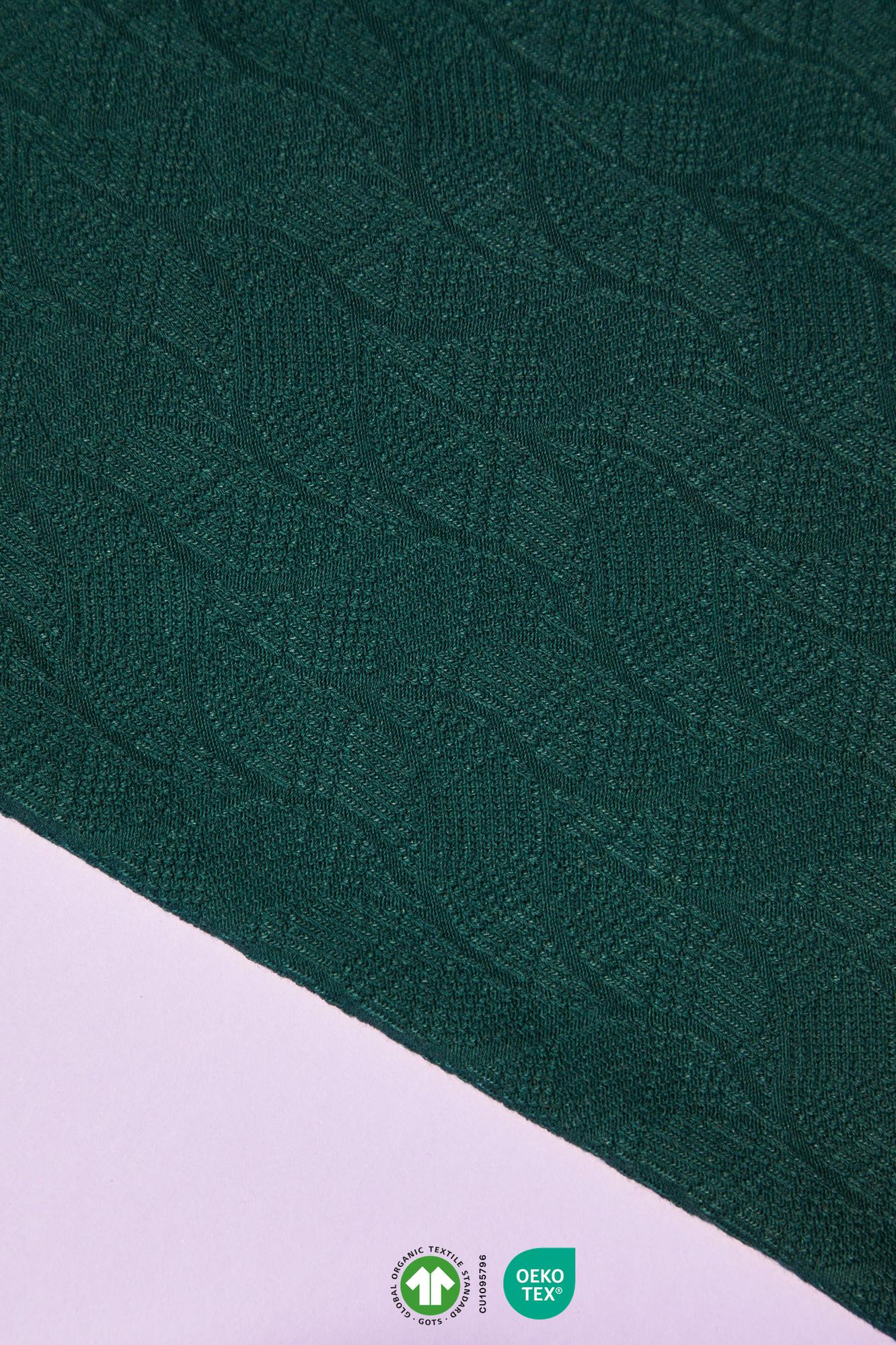 Organic Leaf Jacquard