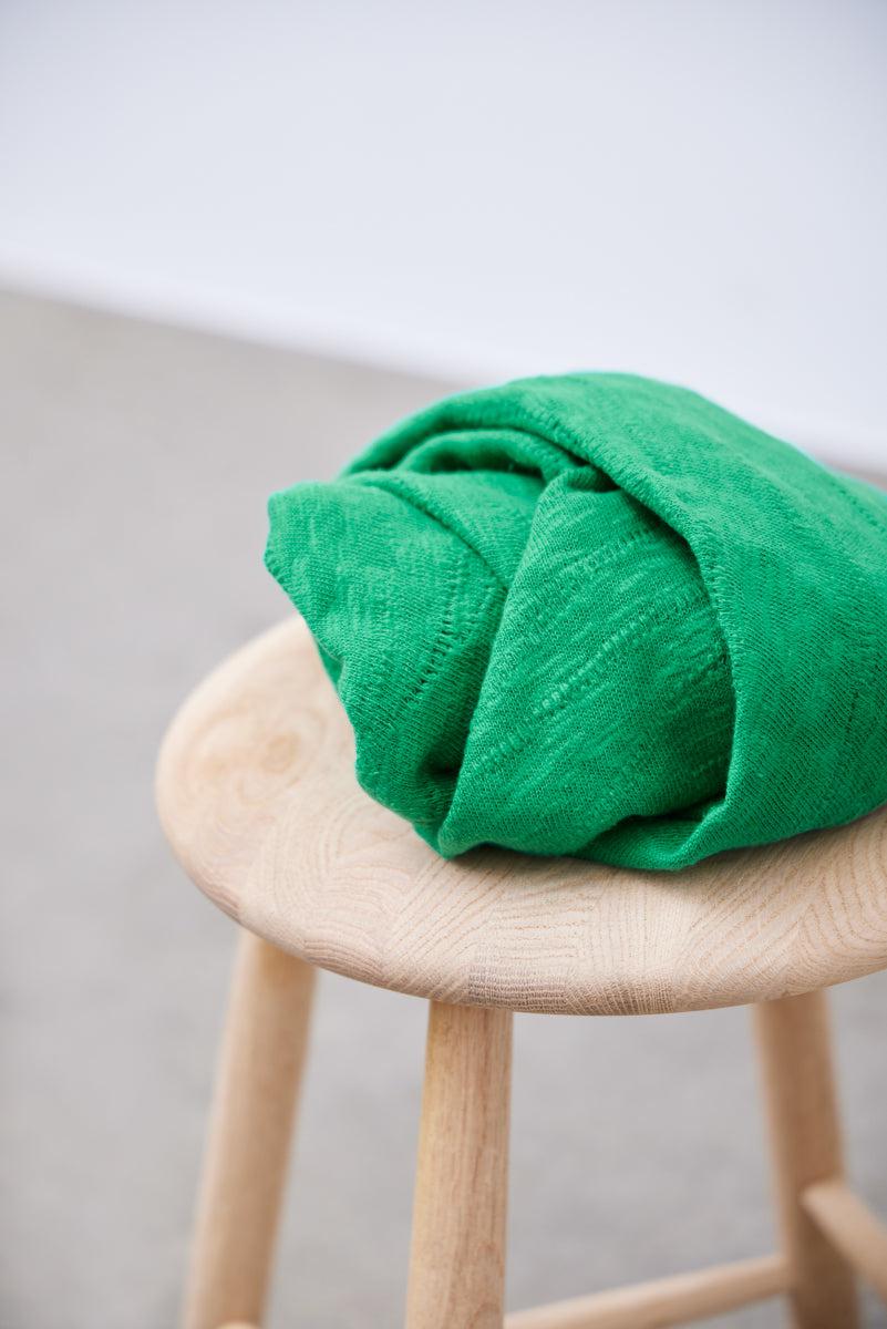 Organic Slub Jacquard Knit