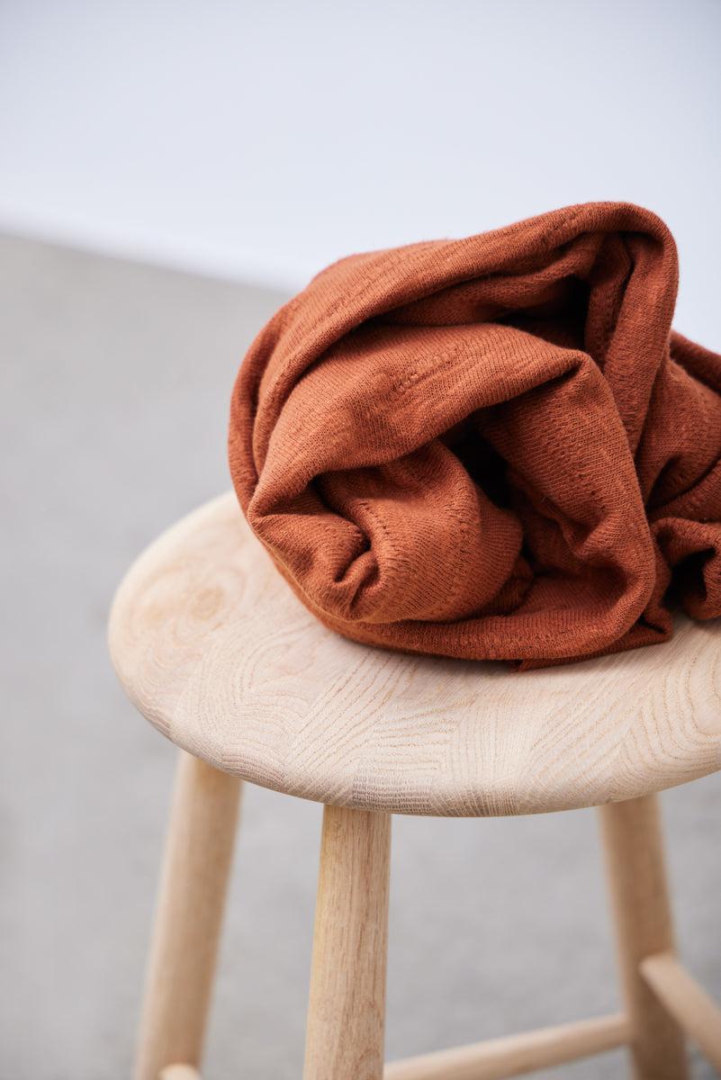 Organic Slub Jacquard Knit