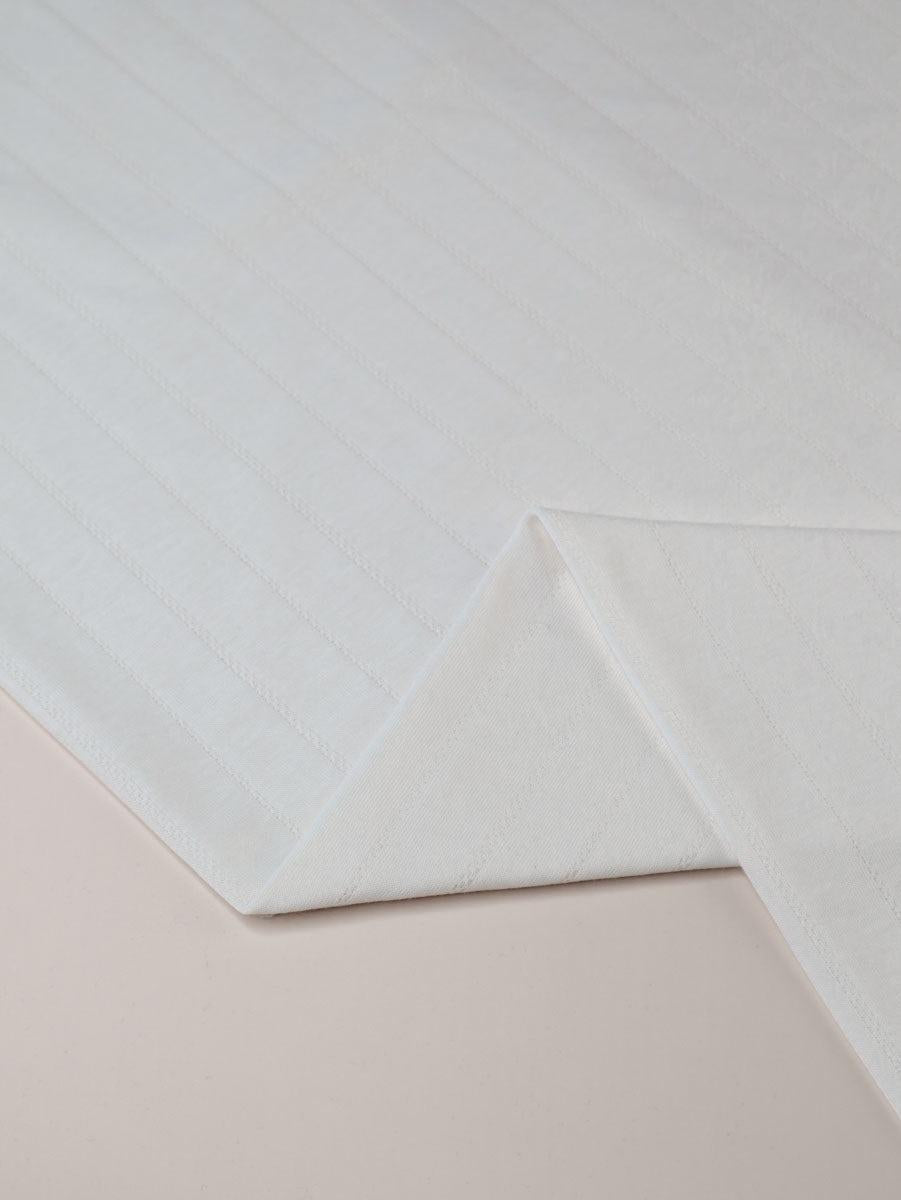 Organic Stripe Pointelle